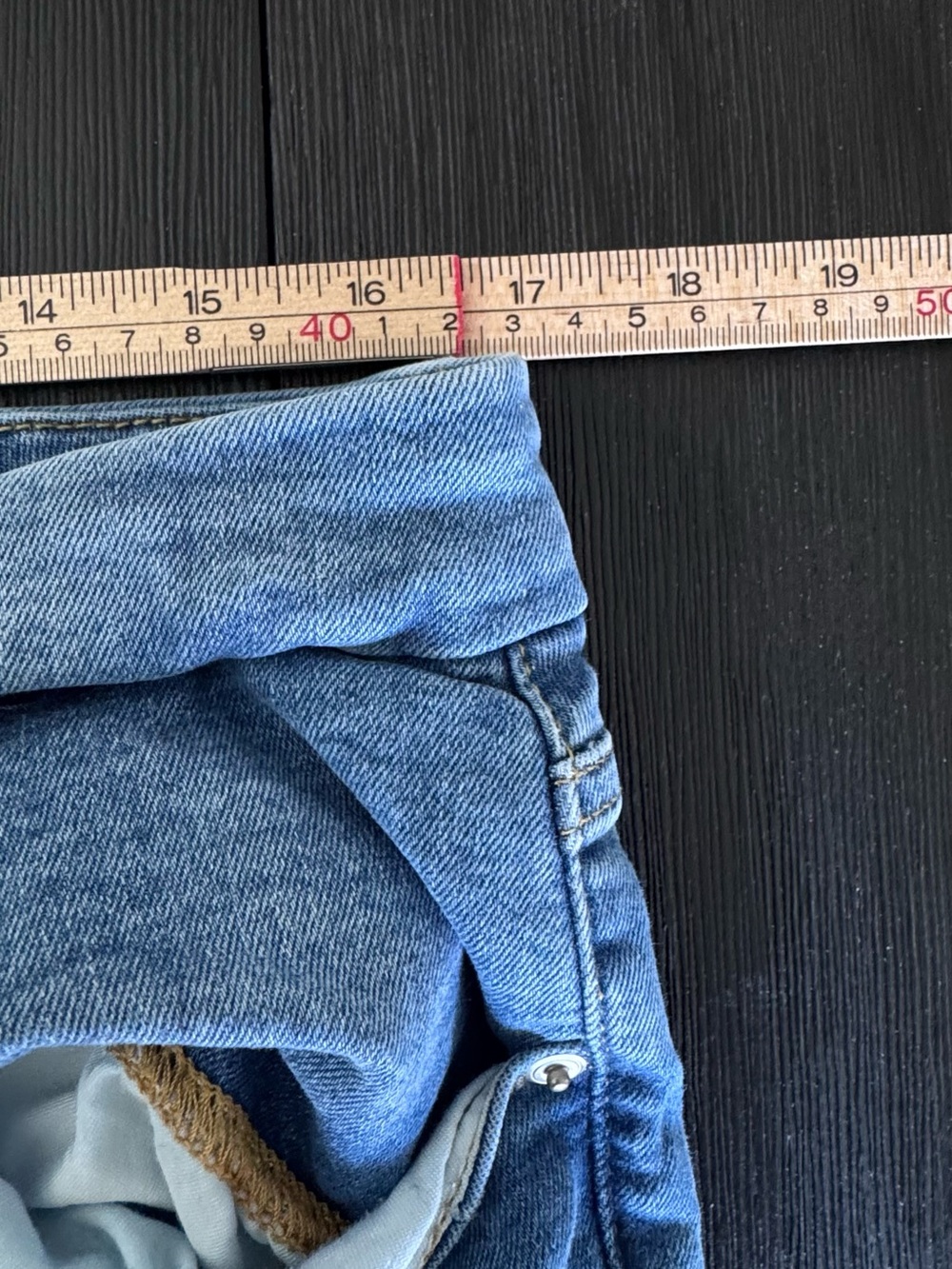 Good American Jeans Womens 14 18 Cotton Raw Hem Skinny Always Fits Good Waist - Picture 9 of 12